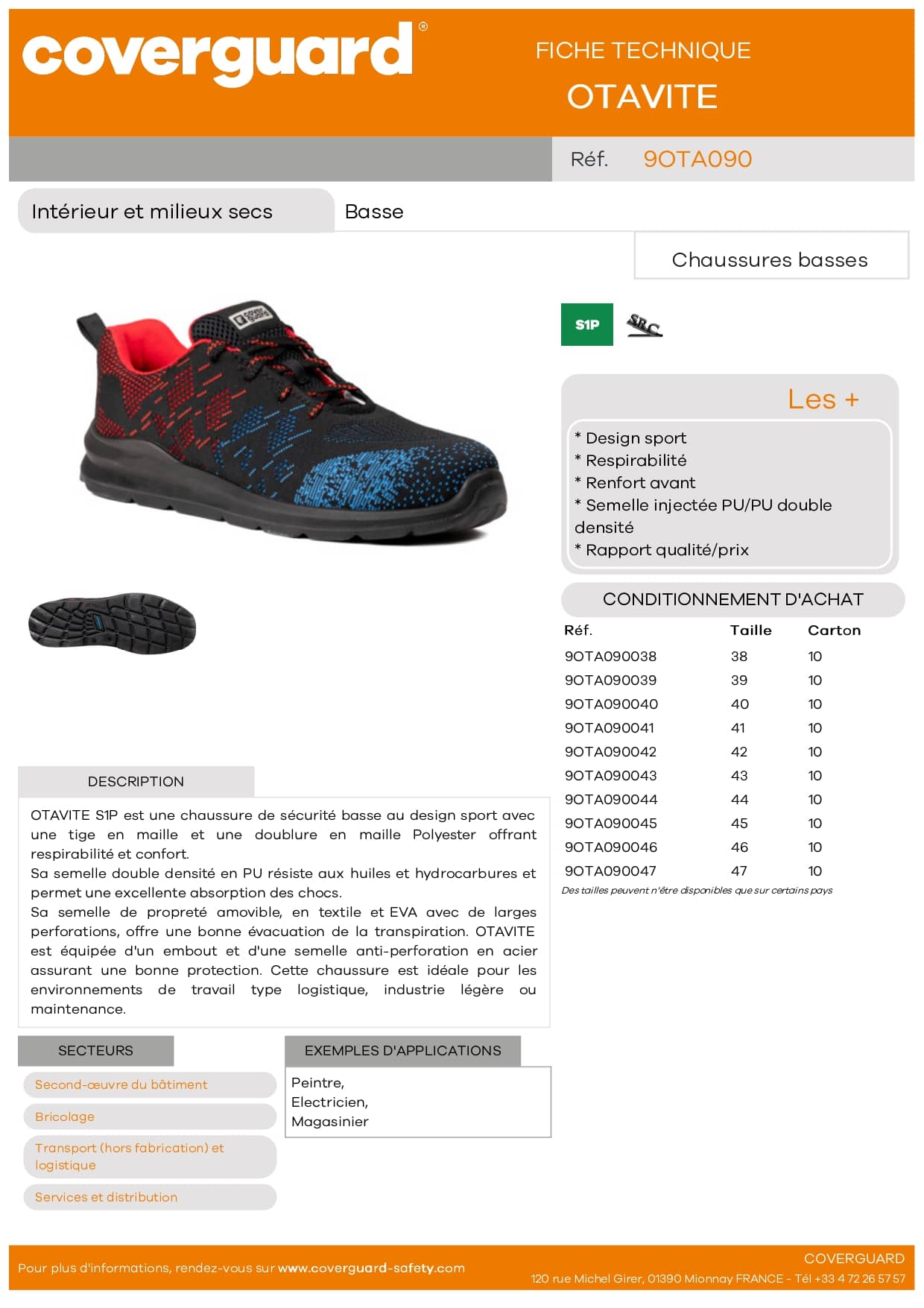 Chaussure de sécurité OTAVITE