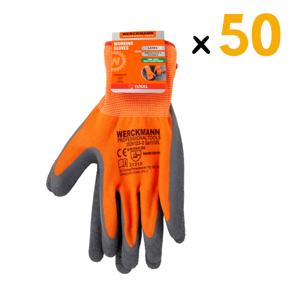 Gants de protection Werckmann / 50 paires