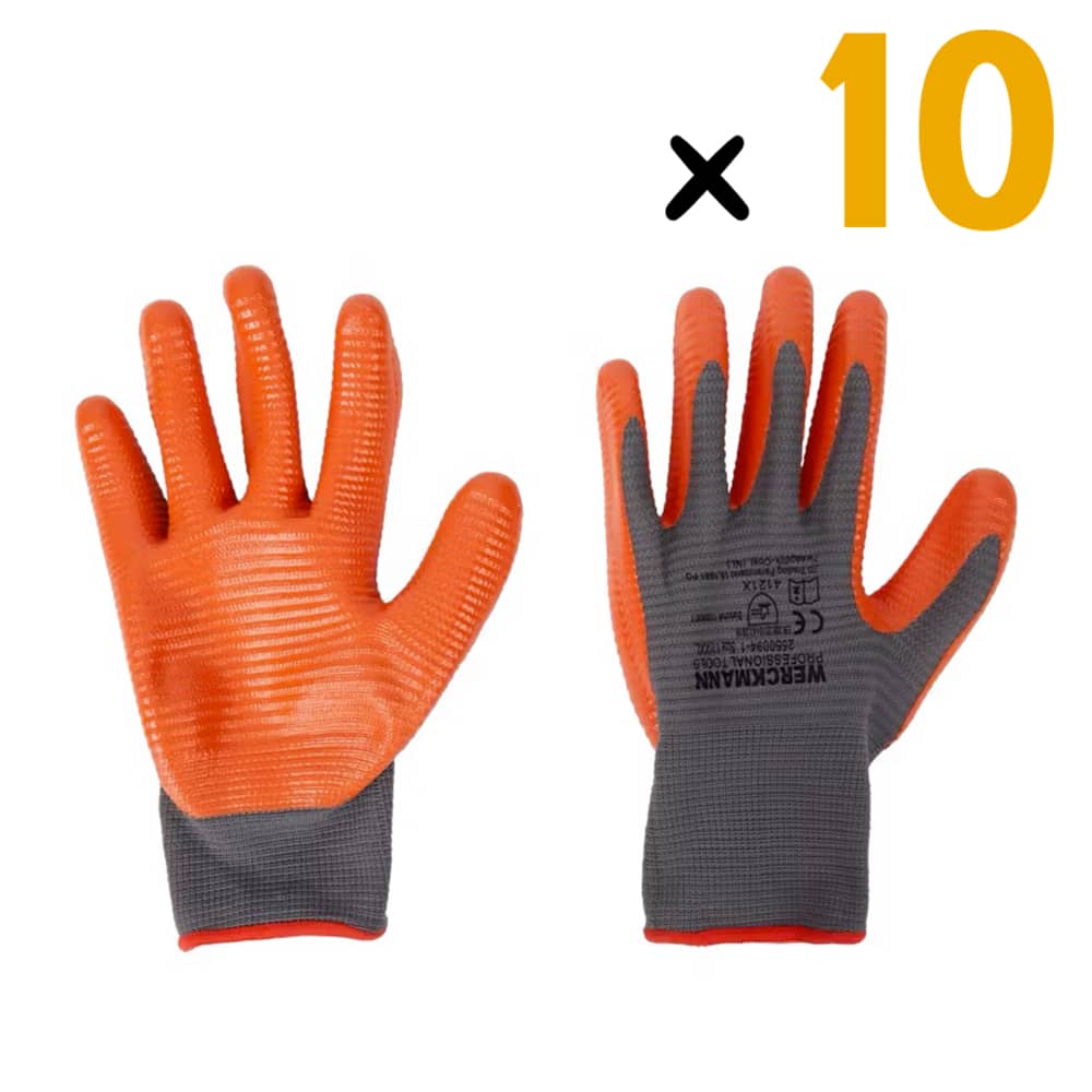 Gants de protection Werckmann / 10 paires