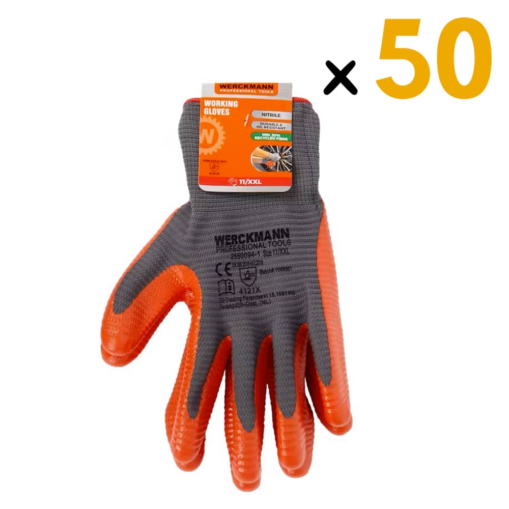 Gants de protection Werckmann / 50 paires