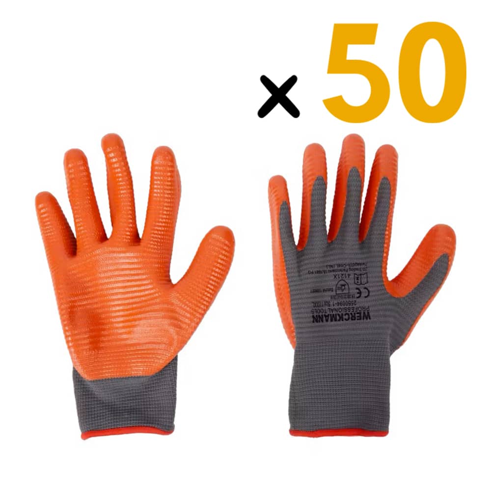 Gants de protection Werckmann / 50 paires