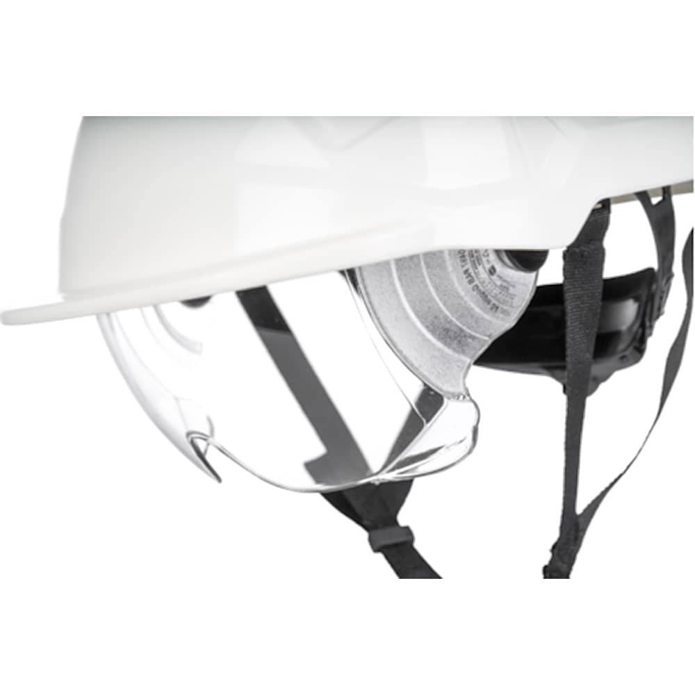 Le casque de sécurité PHOENIX PRO blanc non ventilé est un équipement de protection de haute performance pour les environnements industriels exigeants. Avec sa coiffe en ABS, son harnais en polyethylène à 6 points d'attache et son réglage facile par crémaillère de 52 à 63cm, ce casque offre une grande résistance aux déformations latérales, aux projections de métal en fusion et aux basses températures allant jusqu'à -30°C.