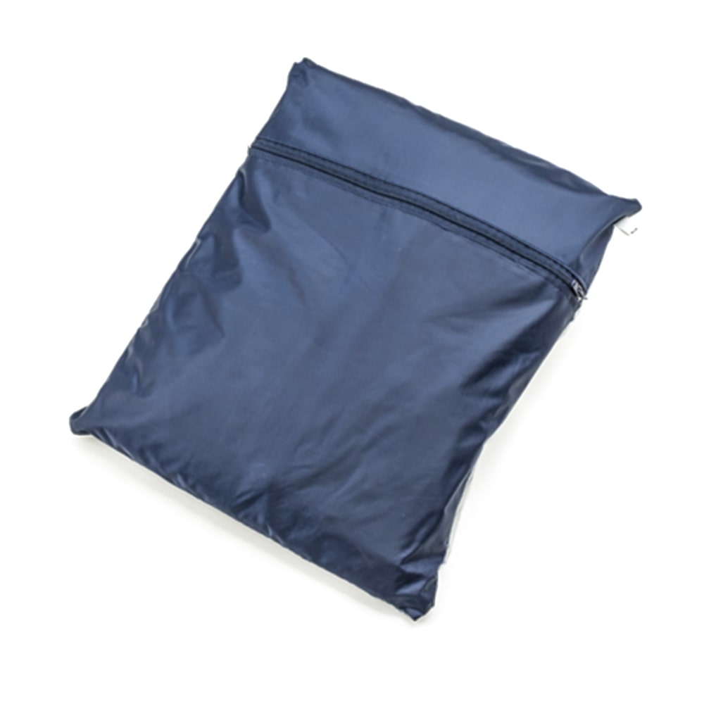 L'ensemble de pluie Pluvio est conçu pour vous protéger efficacement contre les intempéries lors de vos activités en extérieur. Fabriqué à partir de 100% polyester enduit PVC souple de 200g/m2, cet ensemble de pluie est doté de coutures étanchées, d'une capuche fixe intégrée, d'un col zippé avec cordon de serrage, d'un col montant et d'un zip central pour vous offrir une protection optimale contre le vent et la pluie.