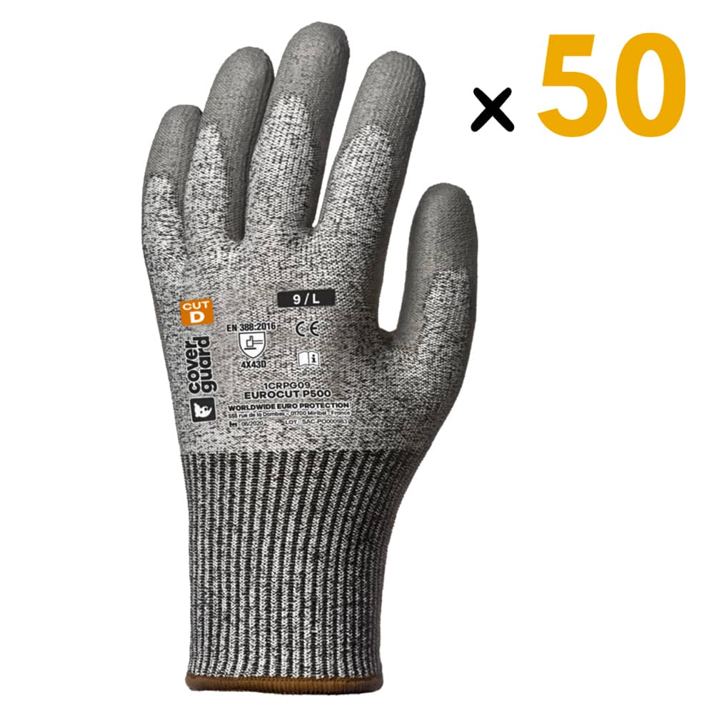 Les gants Eurocut N5600 sont des gants de protection en nitrile, spécialement conçus pour offrir une protection supérieure contre les coupures et les perforations. Ce pack de 50 gants est idéal pour les professionnels qui ont besoin d'une protection supplémentaire pour leurs mains lors de la manipulation d'objets tranchants ou dangereux.