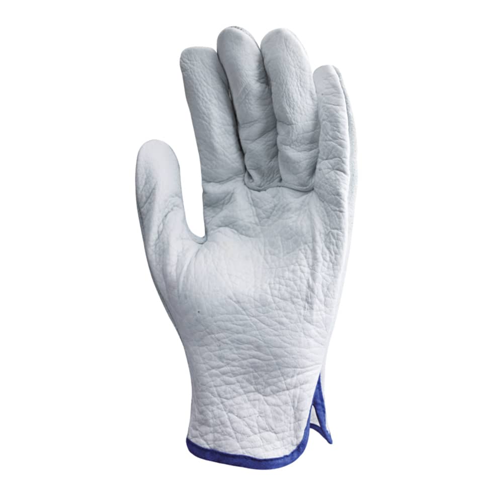 Le pack de 10 Gants Maîtrise EUROSTRONG 1240 est un choix de qualité supérieure pour ceux qui recherchent confort, souplesse, dextérité et grip sur les outils. La paume et l'index en fleur de buffle offrent une grande polyvalence d'utilisation tandis que le dos croûte et le pouce palmé offrent une protection supplémentaire. 