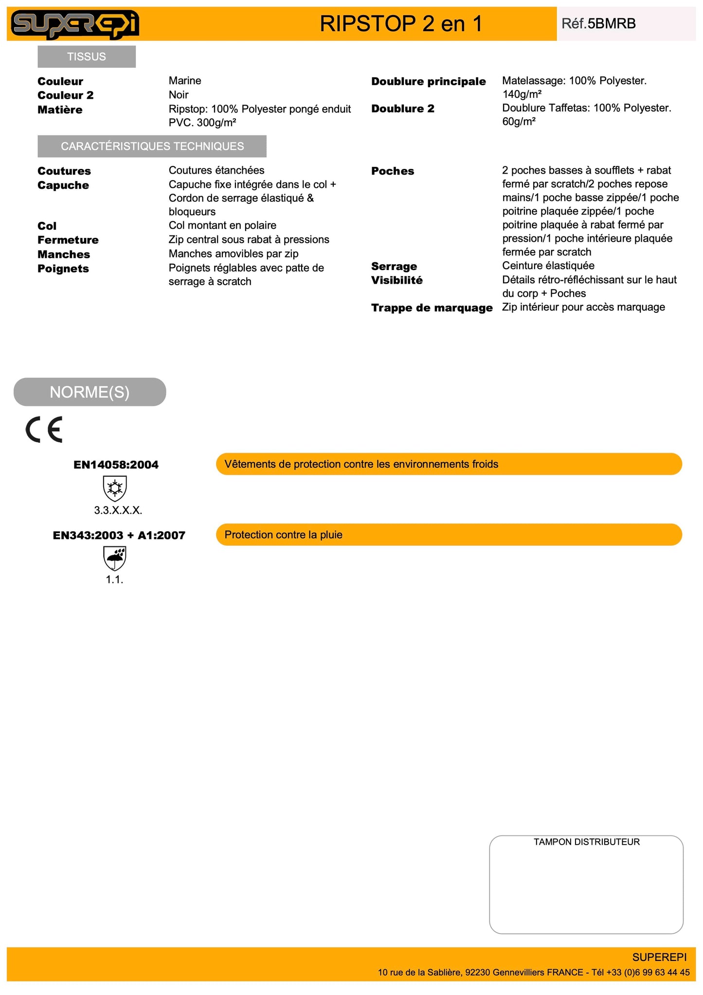 vetement-de-travail-ripstop-2-en-1-epi-batiment-industrie-construction