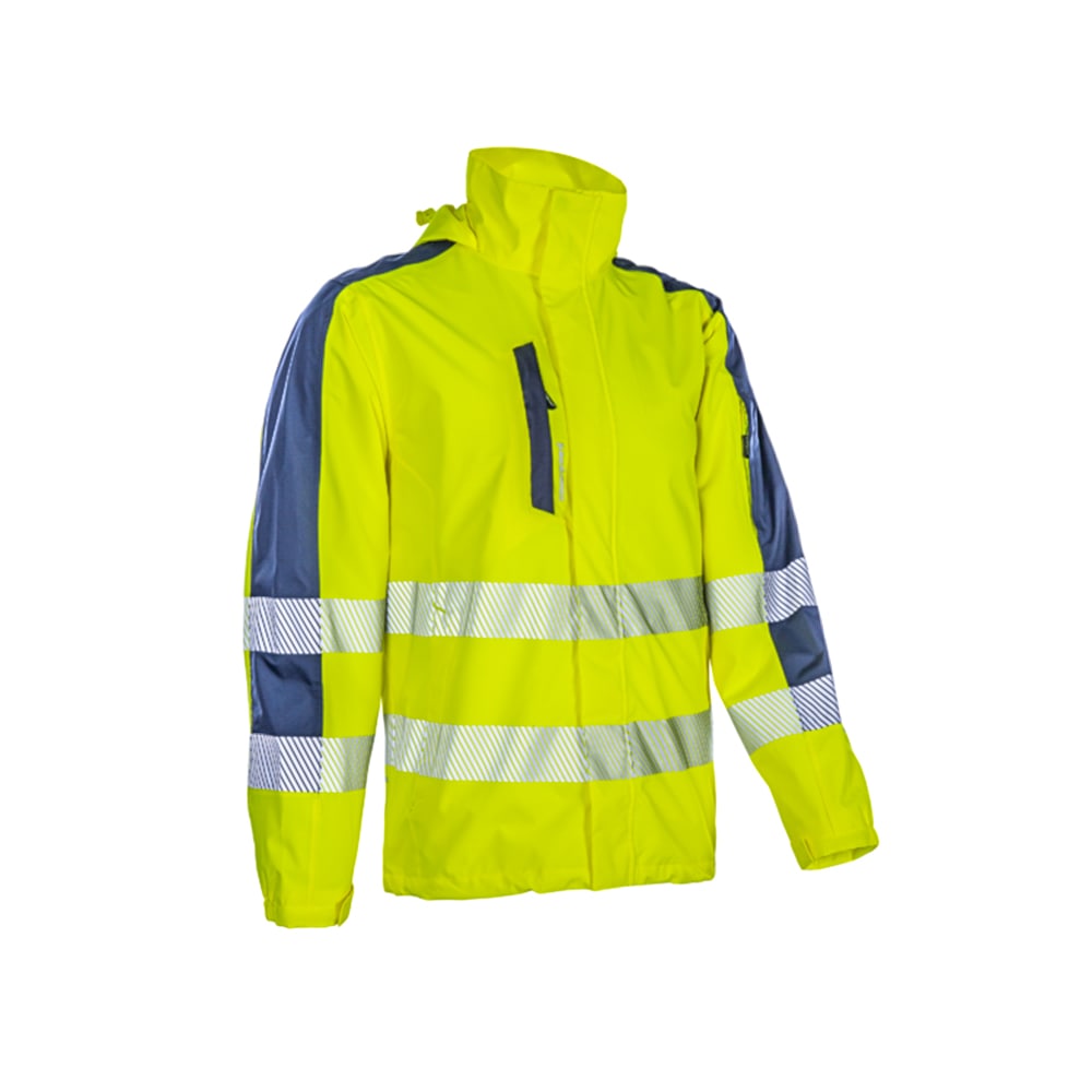 La veste de pluie Softshell Hotaru proposée par Superepi.fr est un produit de qualité supérieure conçu pour offrir une protection optimale contre les intempéries. Cette veste est fabriquée à partir de 100% PES stretch mécanique et est équipée d'une membrane de 100g/m2 ainsi qu'une doublure en mesh pour offrir une excellente protection contre la pluie et le vent.