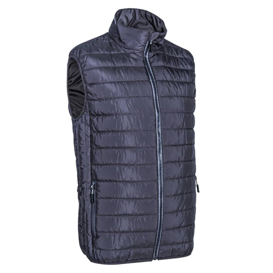 Notre gilet thermique Kaba gris est conçu pour vous garder au chaud et à l'aise lors des journées froides. L'extérieur du gilet est en polyester, qui est durable et résistant à l'eau, tandis que le matelassage de 160g/m2 en polyester vous offre une isolation thermique optimale.